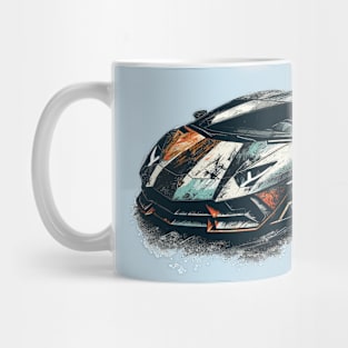 Lamborghini aventador Mug